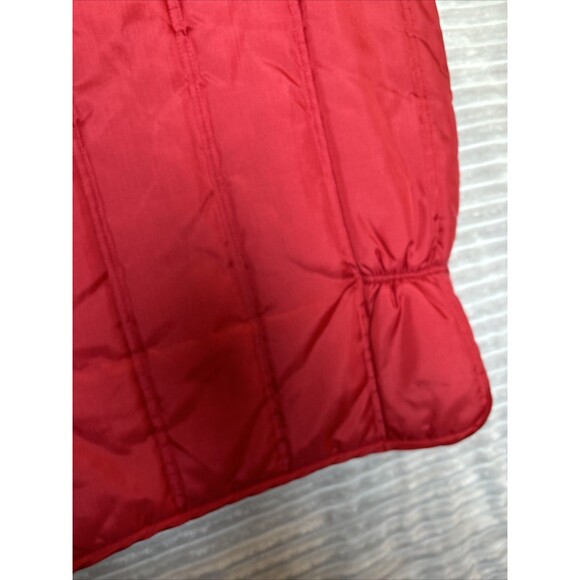 Vtg Walls Insulated Blizzard Pruf Red Zip Puffer Vest Puffy Vest Mens Size Large - Picture 15 of 16